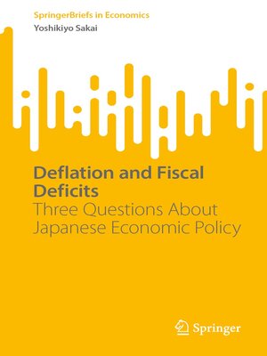 cover image of Deflation and Fiscal Deficits